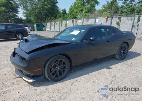 2022 Dodge Challenger R/T from USA, damaged, VIN 2C3CDZBT9NH196279